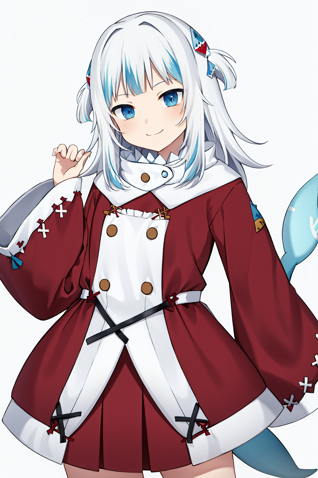 14834-2210221009-_lora_gura_v1.1-000010_0.8_,  gawr gura, gura_shark_outfit, 1girl, solo, best quality, masterpiece, highres, looking at viewer,.png